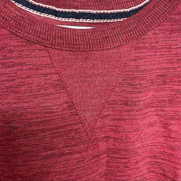 Champion Athletic Apparel Pullover Long Sleeve Sweater Cotton Red Women Size 2XL - Picture 3 of 7